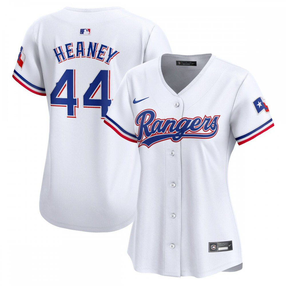 Andrew Heaney Texas Rangers Women's Home Limited Player Jersey - White-Pro Kit Vault | Brand New 26/27 Sports Jerseys